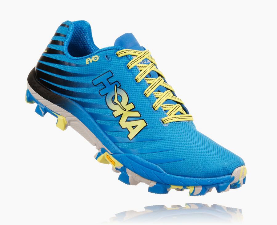 Hoka One One Trailsko Dame - Evo Jawz - Blå - 872094TPD